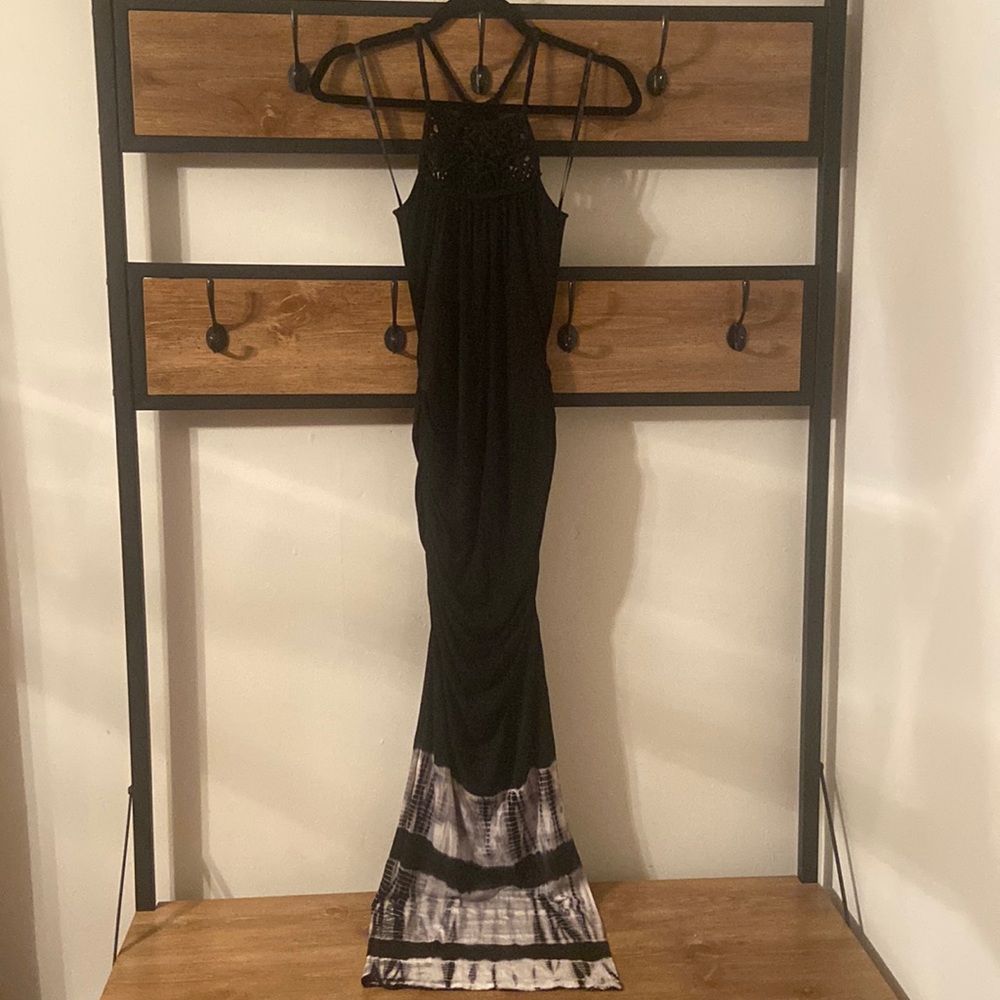 Jessica Simpson ruched maxi dress